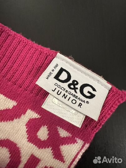 Шарф dolce gabbana junior