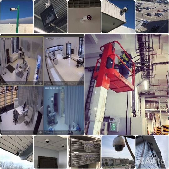 Монтаж слаботочных систем (апс,соуэ,ос,скуд,свн)