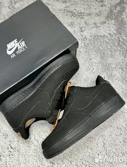 Nike Air Force 1 зимние с мехом