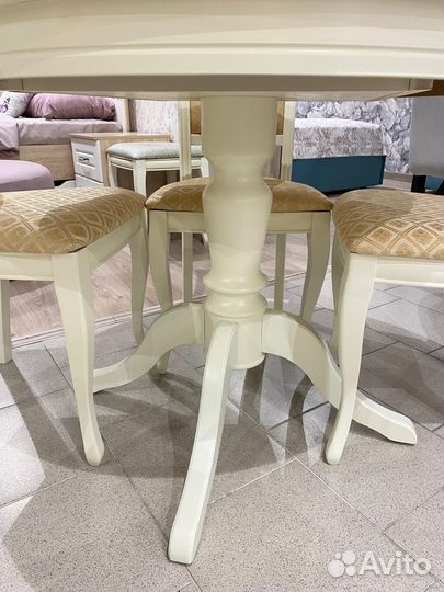 Стол круглый классический (раскладной)