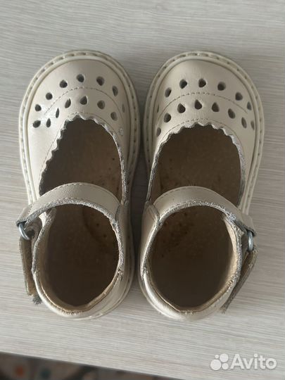 Туфли на девочку 19,5 натуральная кожа