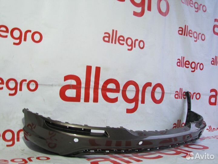 VW Tiguan R-line спойлер юбка бампера заднего