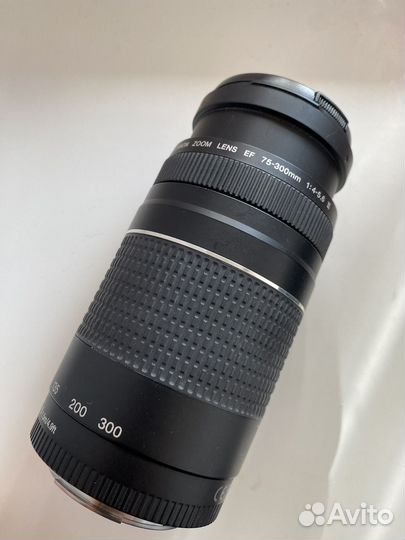 Объектив canon 75 300 mm
