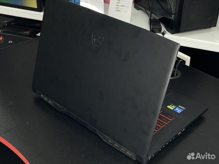 Игровой ноутбук msi i5-11400h gtx 1650-4gb