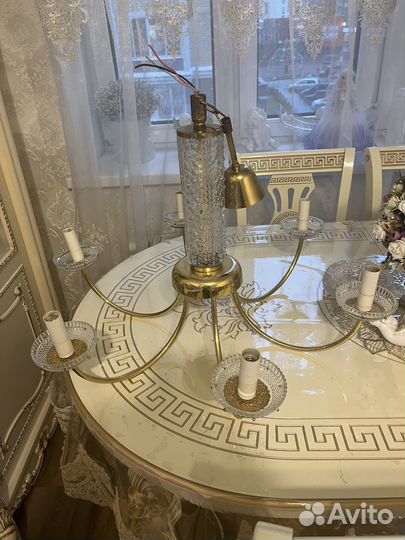 Хрустальная люстра СССР