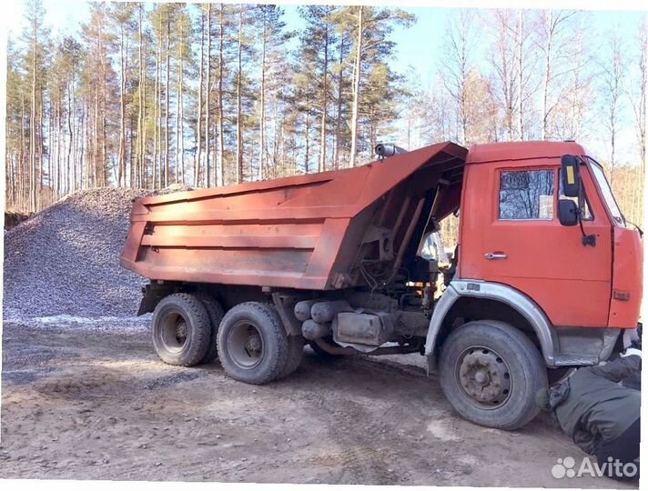 Щебень, песок с доставкой