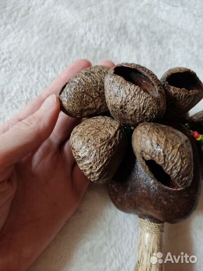 Шумовая перкуссия шейкер из ореха