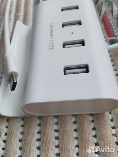 Разветвитель портов (хаб) Ugreen Type C -4xUSB 2.0