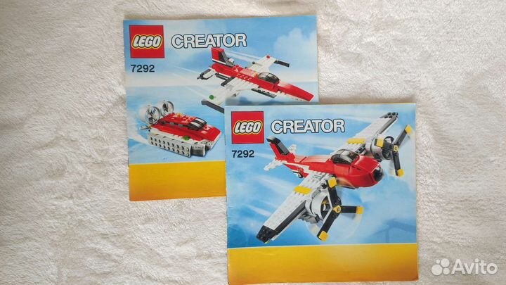 Lego Creator 7292 Самолëт 3 в 1