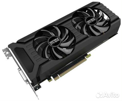 Видеокарта Palit GeForce GTX 1070 Dual 8GB