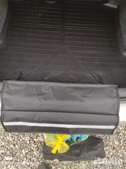 Оригинальный Коврик в багажник на vw polo