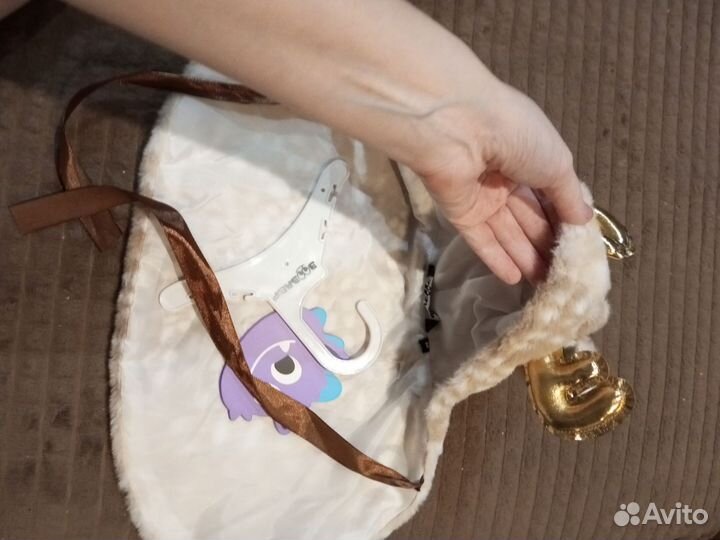 Шубка новогодняя для маленькой собаки или кошки