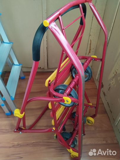 Детские санки с колесами складные Nikki 3