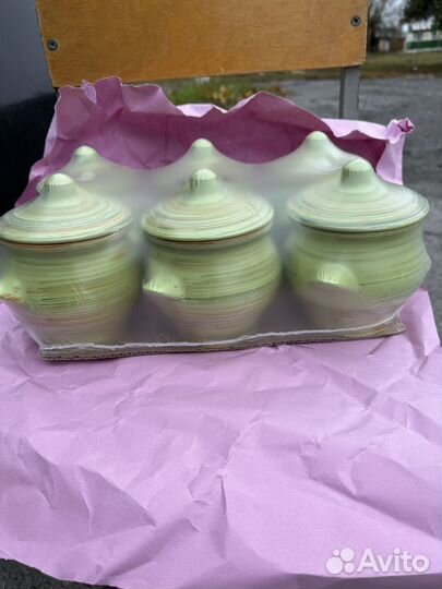 Горшочки для запекания Борисовская керамика