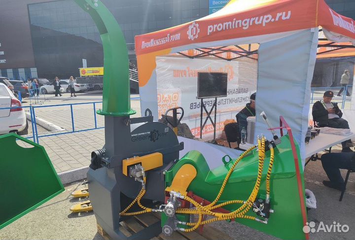 Измельчитель дерева greenпинг wc750 Вoм pro