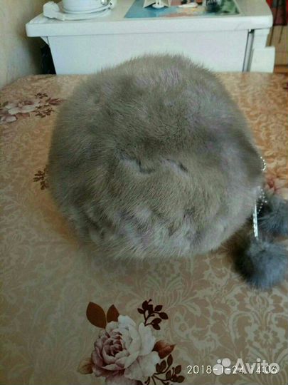 Шапка норковая