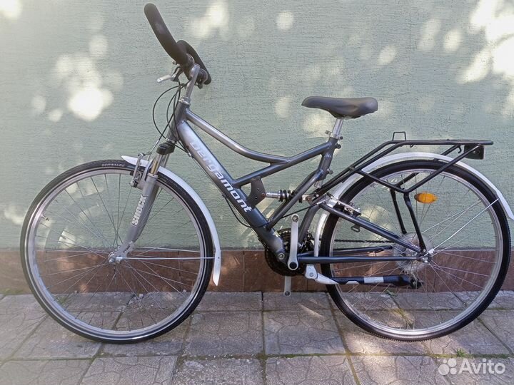 Немецкий алюминиевый двухподвес 28 колёса