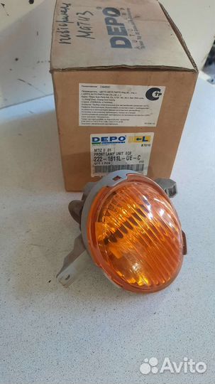 Указатель поворота передний левый Daewoo Matiz