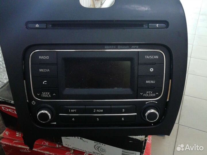 Магнитола штатная хендай киа