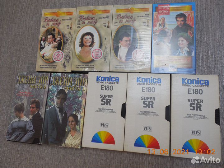 Видеокассеты. Старые записи с тв, фильмы, сериалы