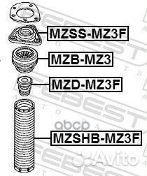 Опора амортизатора mazda 3 (BK) mzss-MZ3F mzss