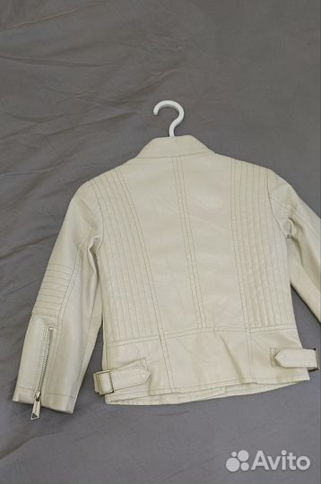 Куртка косуха кожаная на 2-3 года
