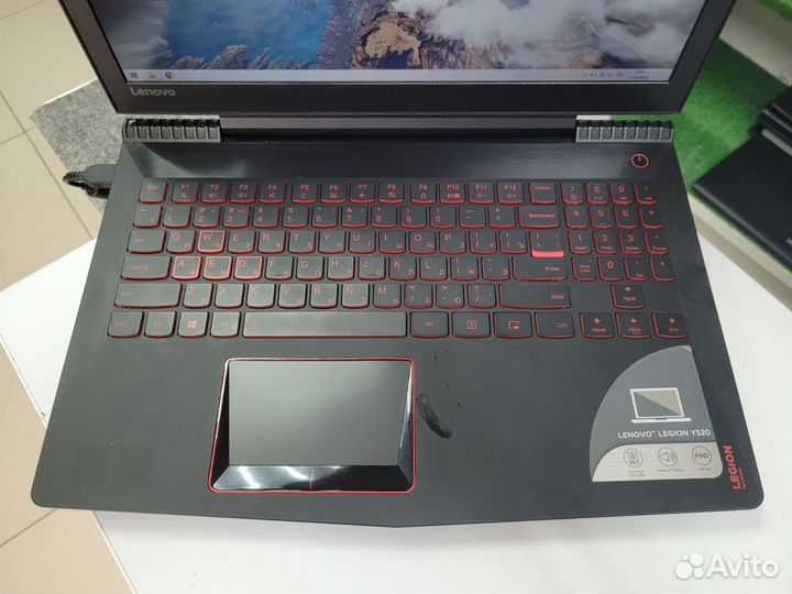 Игровой ноутбук lenovo i5-7300HQ GTX 1050 2GB