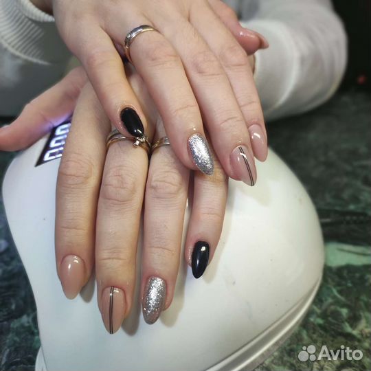 Наращивание ногтей с выездом на дом
