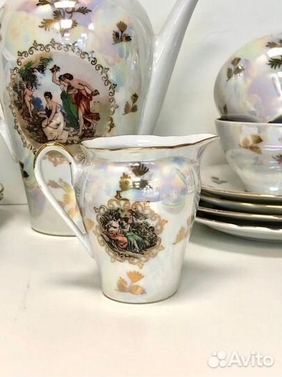 Чайно кофейный сервиз 