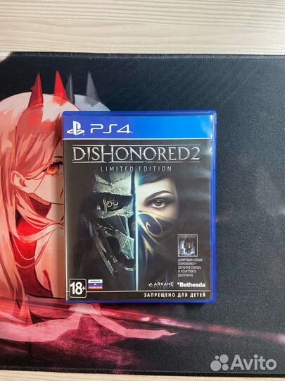 Dishonored 2 для ps4,5