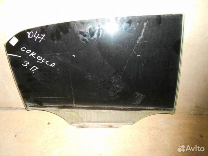 Стекло двери задней правой Toyota Corolla (2006-20