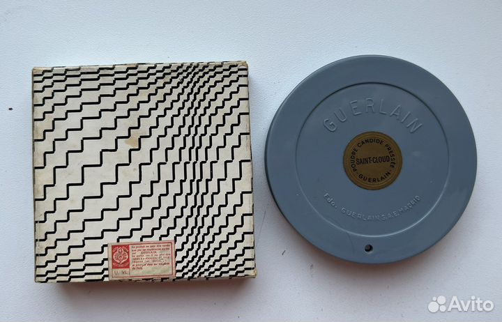 Guerlain пудра для лица винтаж