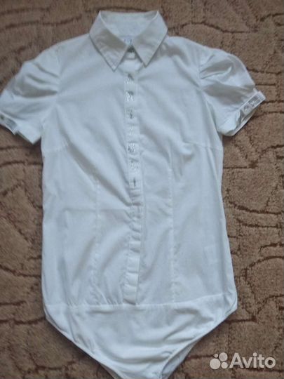 Блузка белая для девочек