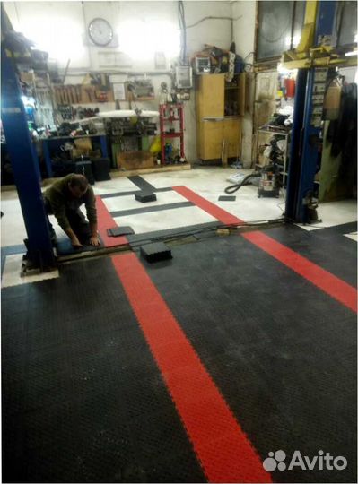 Напольное покрытие для склада