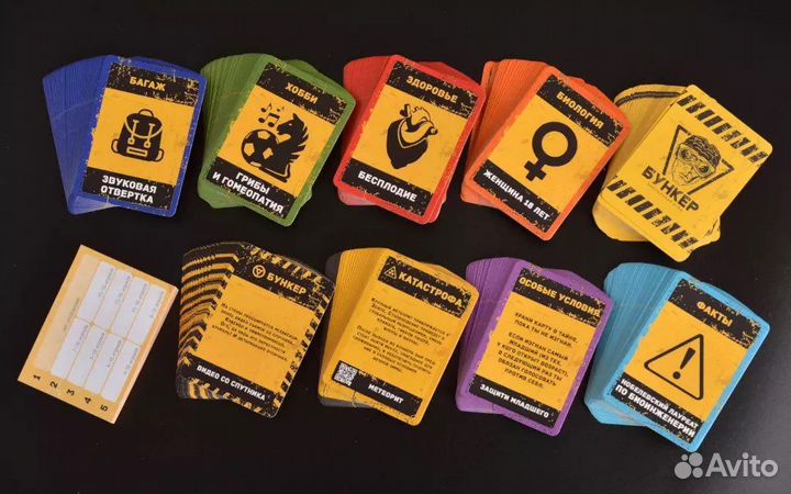 Бункер настольная игра