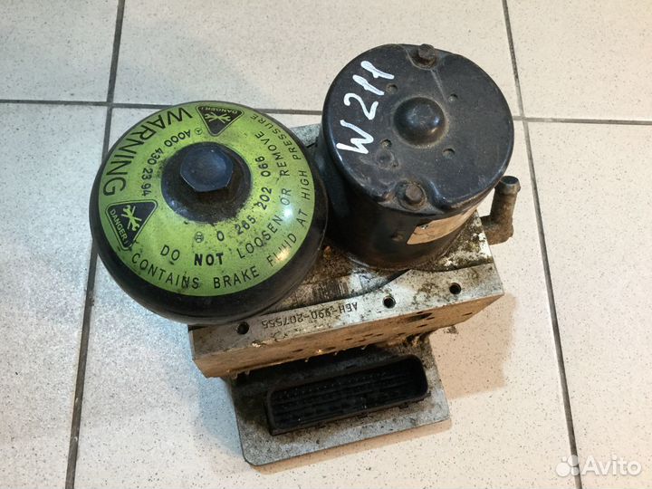 Блок (насос) абс Мерседес W211 2002-2009г