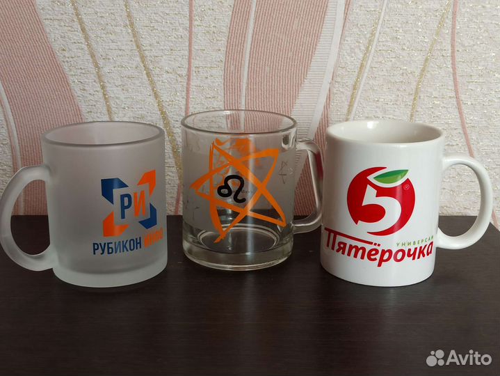 Кружка стеклянная