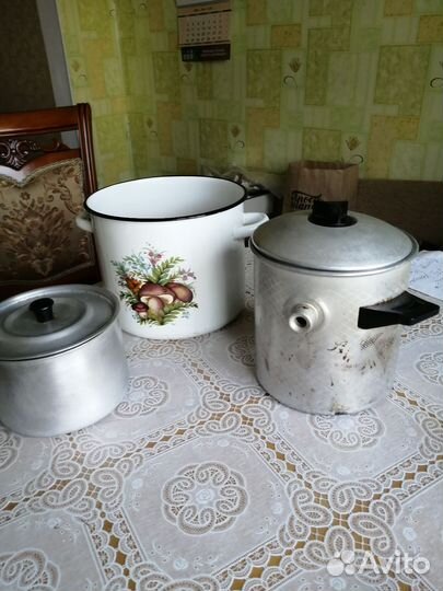 Кастрюля эмалированная СССР