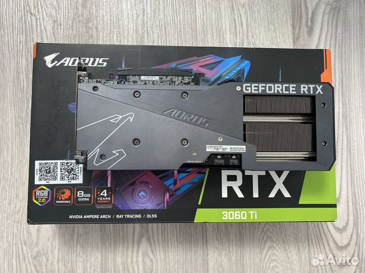 Видеокарта rtx 3060 ti