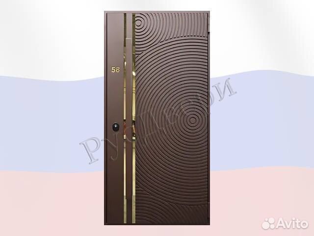 Входная дверь с биометрическим замком для дома
