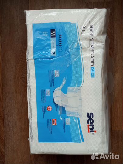 Подгузники для взрослых Seni Standart Air Medium(6