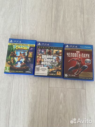 Игры для приставок ps4