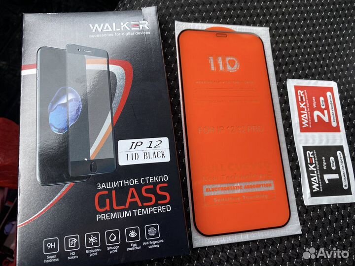 Защитное стекло iPhone, samsung, honor, Xiaomi red