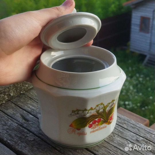 Сахарница фарфор СССР