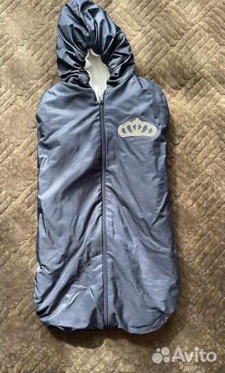 Конверт на выписку для мальчика осень зима