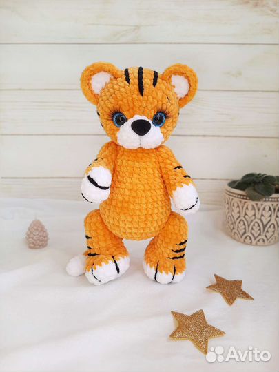 Вязаные игрушки ручной работы