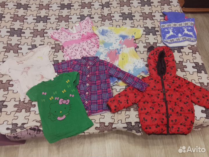 Вещи пакетом на девочку