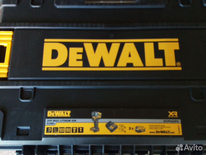 Гайковерт аккумуляторный dewalt 922