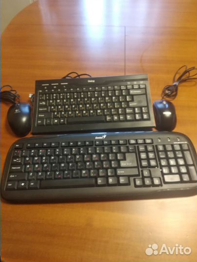 Компьютерная клавиатура + мышка