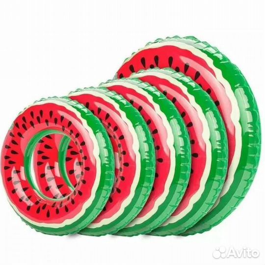 Круг надувной для плавания арбуз 60,70,80,90,120см
